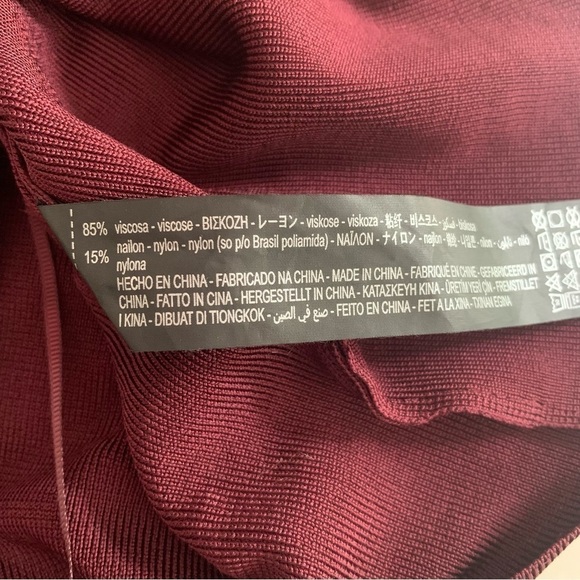 Zara Knit Maroon Tank - Picture 8 of 13